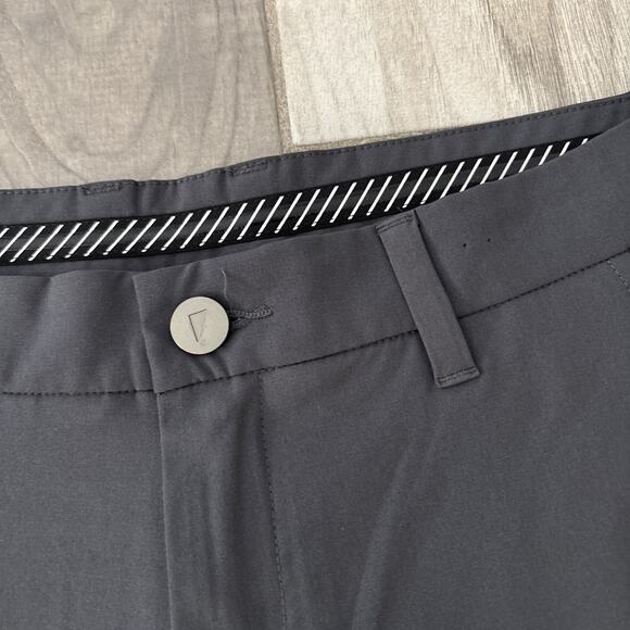 Primo Performance Jogger Pant Mens 30 Short Tapered Fit Gray Pants Zip Ankle - Picture 3 of 14